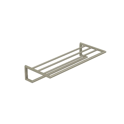  - KLUDI Vela R wieszak na ręcznik z półką 60 cm nikiel szczotkowany 58989N5 - 58989N5 - Łazienki Szydłowski
