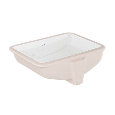 - KLUDI RESA umywalka ceramiczna 51,5 x 36,5 cm podblatowa biała 59W0543 - 59W0543 - Łazienki Szydłowski