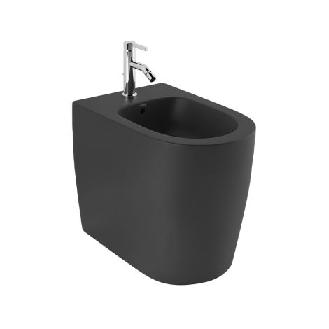 - KLUDI RESA R bidet ceramiczny stojący czarny mat 23BIB0239 - 23BIB0239 - Łazienki Szydłowski