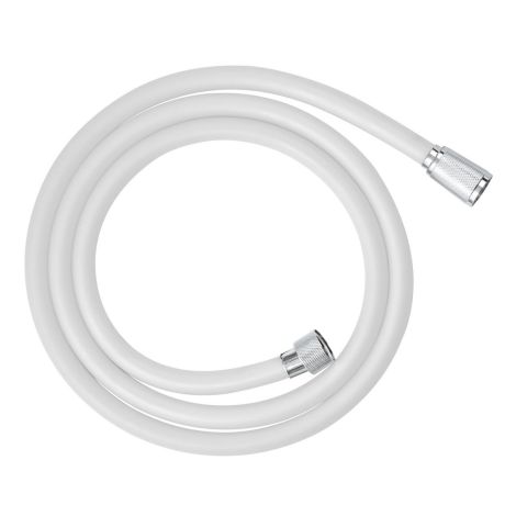  - GROHE-Silverflex TwistStop Wąż prysznicowy 150 cm moon white/chrome 107061LS00 - 107061LS00 - Łazienki Szydłowski