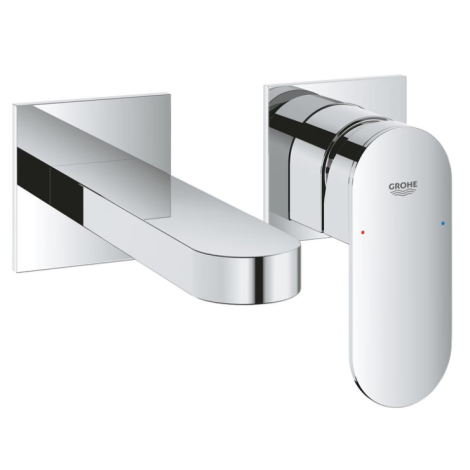  - GROHE-Plus 2-otworowa bateria umywalkowa rozmiar M, wysięg wylewki 14,7 cm chrom 29303004 - 29303004 - Łazienki Szydłowski