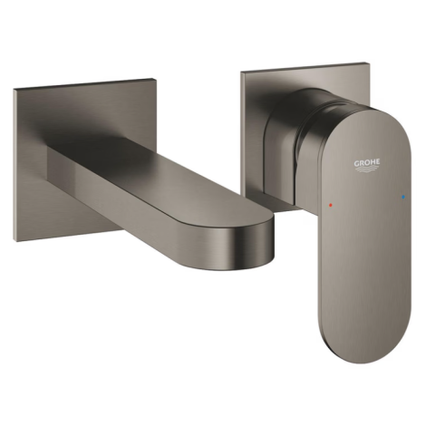  - GROHE-Plus 2-otworowa bateria umywalkowa rozmiar M, wysięg wylewki 14,7 cm brushed hard graphite 29303AL4 - 29303AL4 - Łazienki Szydłowski