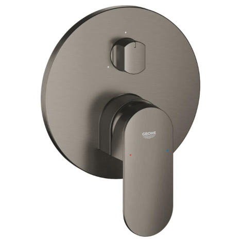  - GROHE-Plus bateria do obsługi trzech wyjść wody kolor brushed hard graphite 24093AL4 - 24093AL4 - Łazienki Szydłowski