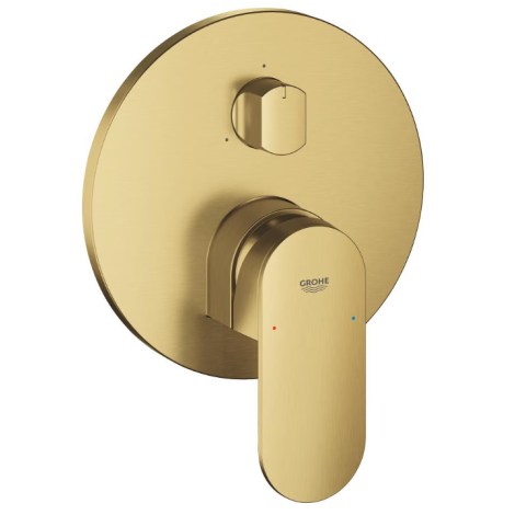  - GROHE-Plus bateria do obsługi trzech wyjść wody kolor brushed cool sunrise 24093GN4 - 24093GN4 - Łazienki Szydłowski