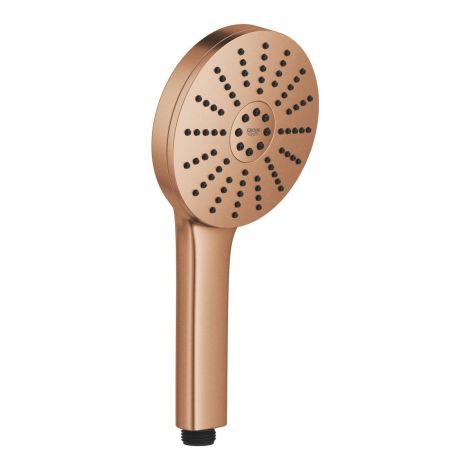 - Grohe-Vitalio Joy+ 120 Słuchawka prysznicowa, 3 strumienie kolor brushed warm sunset 134864DL00 - 134864DL00 - Łazienki Szydłowski