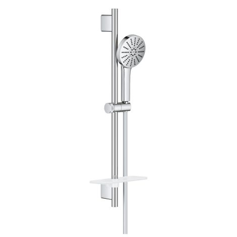  - Grohe-Vitalio Joy+ 120 Zestaw prysznicowy, 3 strumienie (Rain, Jet, Booster) chrom 1348660000 - 1348660000 - Łazienki Szydłowski