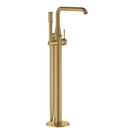 - GROHE-Essence Wolnostojąca bateria wannowa kolor brushed crafted cool sunrise 25248GF1 - 25248GF1 - Łazienki Szydłowski