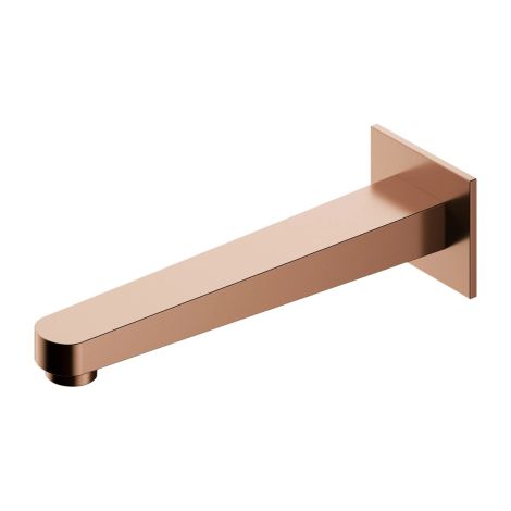 - OMNIRES CONTOUR wylewka wannowa ścienna 20,7 cm amiedź szczotkowana WDCONTOURCPB - WDCONTOURCPB - Łazienki Szydłowski
