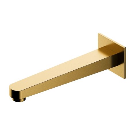 - OMNIRES CONTOUR wylewka wannowa ścienna 20,7 cm złoty szczotkowany WDCONTOURGLB - WDCONTOURGLB - Łazienki Szydłowski