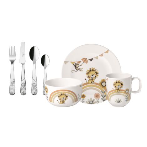  - Villeroy&Boch Boho Kids Zestaw naczyń dla dzieci 7 el. 1486738435 - 1486738435 - Łazienki Szydłowski