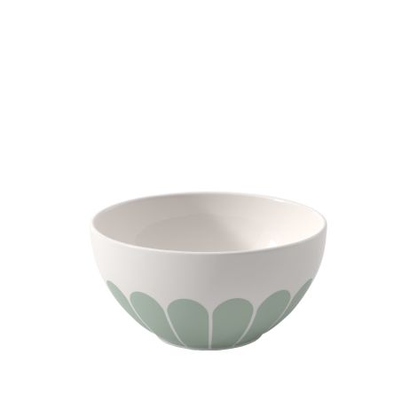 - Villeroy&Boch Fleur Miseczka do musli Zielony, 430 ml, Premium Porcelain 1045501900 - 1045501900 - Łazienki Szydłowski