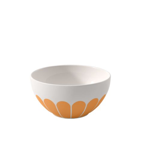 - Villeroy&Boch Fleur Miseczka do musli Żółty, 430 ml, 1045521900 - 1045521900 - Łazienki Szydłowski