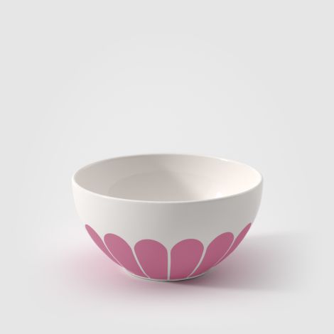 - Villeroy&Boch Fleur Miseczka do musli Różowy, 430 ml, Premium Porcelain 1045531900 - 1045531900 - Łazienki Szydłowski