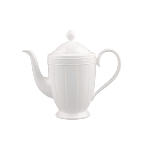 - Villeroy&Boch White Pearl Dzbanek do kawy 1043890070 - 1043890070 - Łazienki Szydłowski