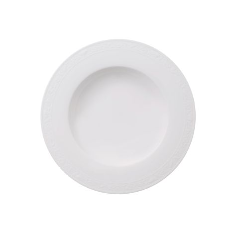  - Villeroy&Boch White Pearl Talerz głęboki 1043892700 - 1043892700 - Łazienki Szydłowski