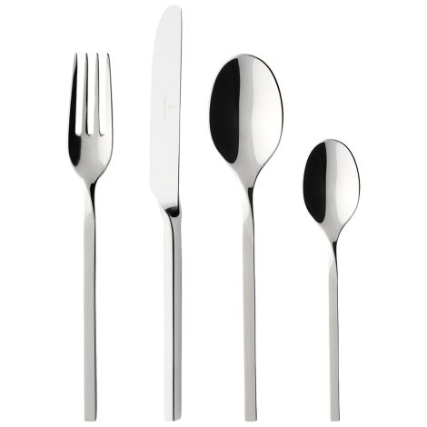 - Villeroy&Boch NewWave Zestaw sztućców 24 el. 1263389030 - 1263389030 - Łazienki Szydłowski