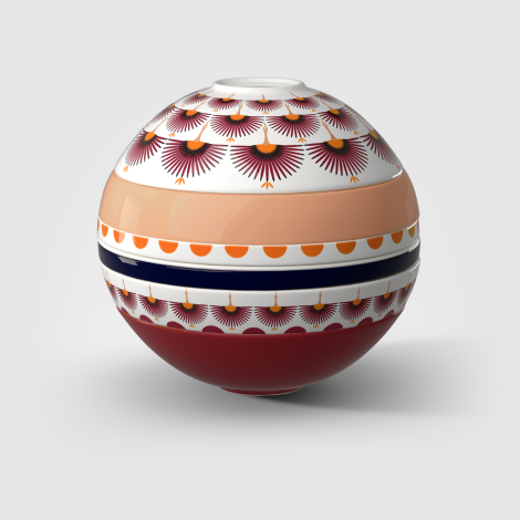  - Villeroy&Boch La Boule Zestaw obiadowy Kolorowa, Premium Porcelain , dla 2 osób 1016659101 - 1016659101 - Łazienki Szydłowski