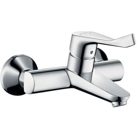  - Hansgrohe Focus bateria umywalkowa Care z długim uchwytem 12,1 cm chrom 31913000 - 31913000 - Łazienki Szydłowski