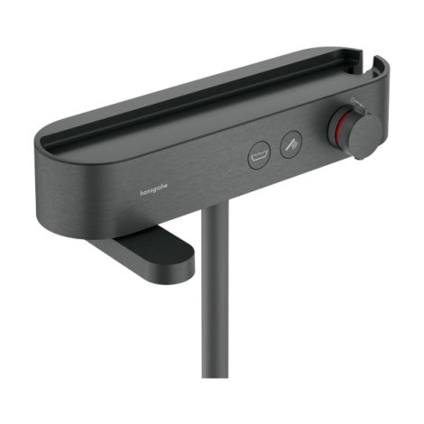  - HANSGROHE ShowerTablet Select Bateria termostatyczna wannowa czarny chrom szczotkowany 24340340 - 24340340 - Łazienki Szydłowski
