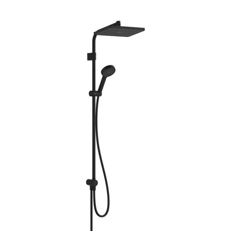 - Hansgrohe Activera Q Komplet prysznicowy 290/180 1jet EcoSmart Reno czarny mat  28757670 - 28757670 - Łazienki Szydłowski