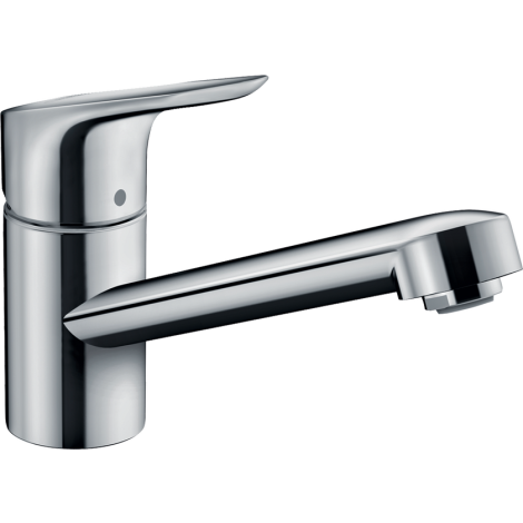  - Hansgrohe Focus M43 Jednouchwytowa bateria kuchenna 100, 1jet chrom 71818000 - 71818000 - Łazienki Szydłowski