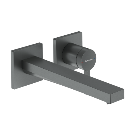  - HANSGROHE Tecturis E bateria umywalkowa z wylewką 22,5 cm czarny chrom szczotkowany 73051340 - 73051340 - Łazienki Szydłowski