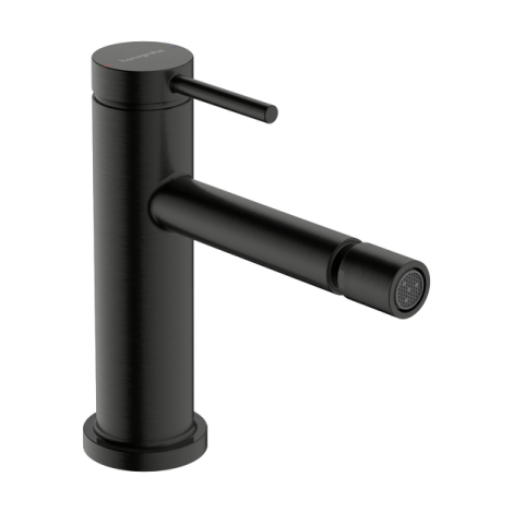 - HANSGROHE Tecturis S bateria bidetowa czarny chrom szczotkowany 73201340 - 73201340 - Łazienki Szydłowski