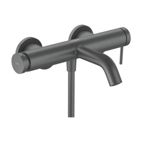  - HANSGROHE Tecturis S bateria wannowa natynkowa czarny chrom szczotkowany 73422340 - 73422340 - Łazienki Szydłowski
