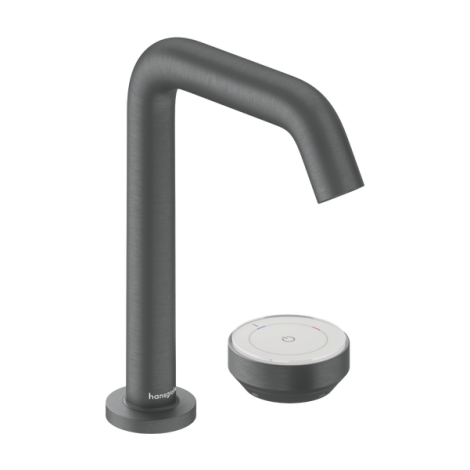 - HANSGROHE Tecturis S 2-otworowa bateria umywalkowa 150 CoolStart czarny chrom szczotkowany  73353340 - 73353340 - Łazienki Szydłowski