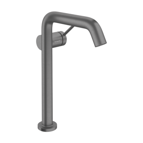  - HANSGROHE Tecturis S bateria umywalkowa 240  kolor czarny chrom szczotkowany 73370340 - 73370340 - Łazienki Szydłowski