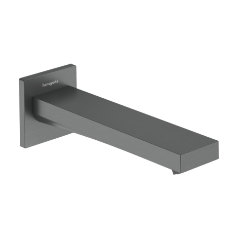  - HANSGROHE Tecturis E Wylewka wannowa kolor czarny chrom szczotkowany  73410340 - 73410340 - Łazienki Szydłowski