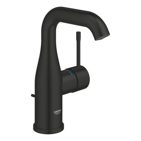  - GROHE-Essence Bateria umywalkowa, Rozmiar M czarny mat 234622431 - 234622431 - Łazienki Szydłowski
