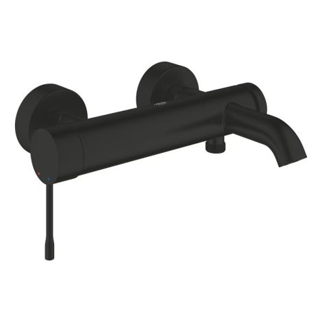  - GROHE-Essence Jednouchwytowa bateria do obsługi dwóch wyjść wody czarny mat 336242431 - 336242431 - Łazienki Szydłowski