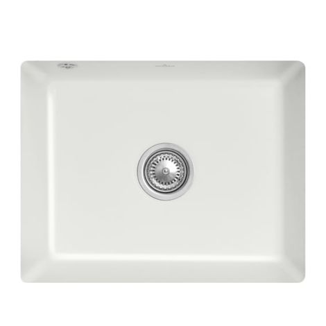 - VILLEROY & BOCH Subway Zlewozmywak podblatowy 54,5 x 44 cm jasnoszary z powłoką CeramicPlus 331001SM - 331001SM - Łazienki Szydłowski