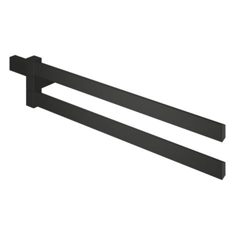  - GROHE-Selection Cube wieszak 400 mm czarny mat 407682430 - 407682430 - Łazienki Szydłowski