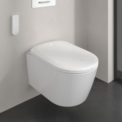  - VILLEROY & Boch Supreo Select toaleta myjąca 61,2 x 38,4 cm kolor biały CeramicPlus V16EN3R1 - V16EN3R1 - Łazienki Szydłowski