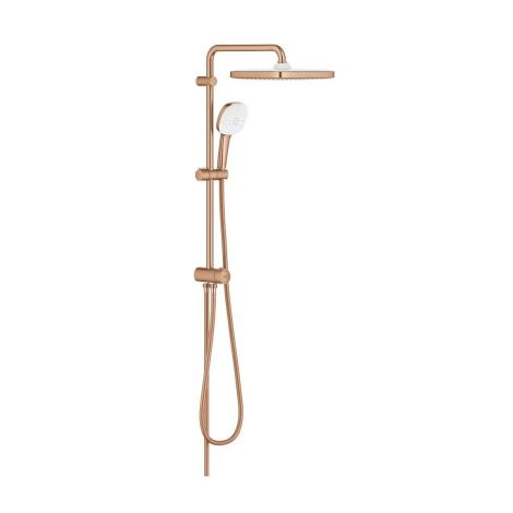  - GROHE-Tempesta System 250 Cube System prysznicowy z przełącznikiem cbrushed warm sunset 26976DL1 - 26976DL1 - Łazienki Szydłowski