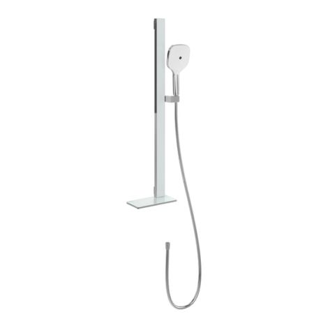  - Villeroy & Boch Infinity Showers zestaw prysznicowy z drążkiem i półką, 3 rodzaje strumienia kolor chrom TVS11000200061 - TVS11000200061 - Łazienki Szydłowski