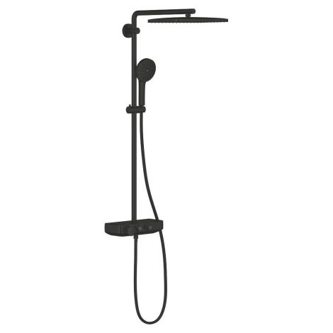  - GROHE-System Vitalio Joy+ SmartControl 350 x 230 Mono System prysznicowy z baterią termostatyczną do montażu ściennego czarny mat  1360482430 - 1360482430 - Łazienki Szydłowski