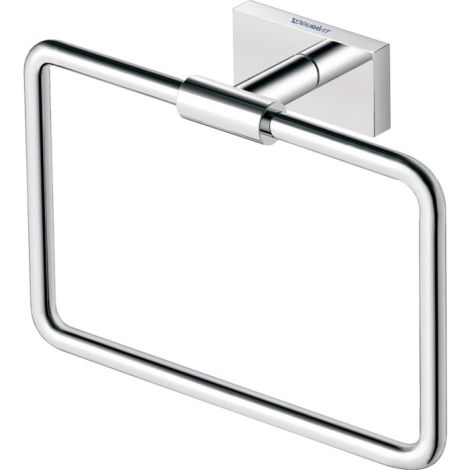 - DURAVIT Karree wieszak kwadratowy chrom 0099611000 - 0099611000 - Łazienki Szydłowski