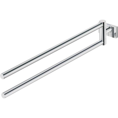 - DURAVIT Karree wieszak 2 ramienny chrom 0099581000 - 0099581000 - Łazienki Szydłowski