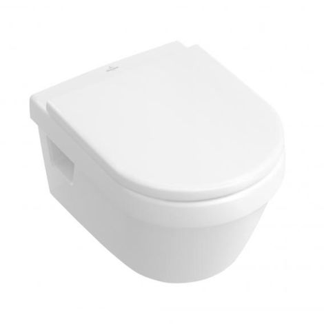 - VILLEROY&BOCH Omnia Architectura Design Miska wc wisząca bez kołnierza wewnętrznego 53 x 37 cm biała 5684R001 - 5684R001 - Łazienki Szydłowski