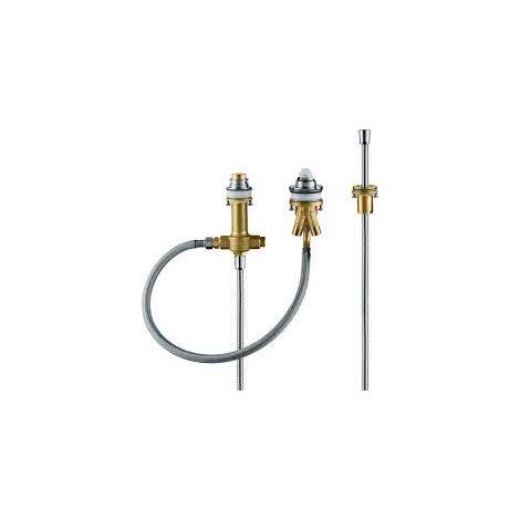 - HANSGROHE LOGIS Zestaw podstawowy do baterii 3-otworowej 13439180 - 13439180 - Łazienki Szydłowski