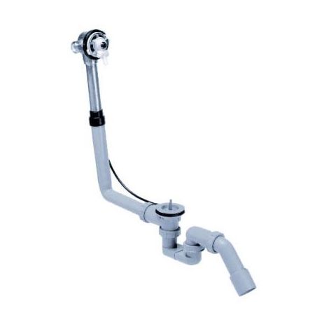  - HANSGROHE Exafill wylewka wannowa z odpływem i przelewem 58125180 - 58125180 - Łazienki Szydłowski