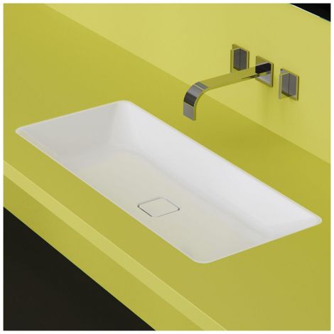  - KALDEWEI CONO 3088 umywalka podblatowa 86,8 x 38,2 cm biała z powłoką Pearl Effekt 902406003001 - 902406003001 - Łazienki Szydłowski