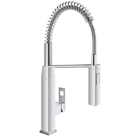 - GROHE-EUROCUBE Bateria kuchenna kolor stal nierdzewna 31395DC0 - 31395DC0 - Łazienki Szydłowski