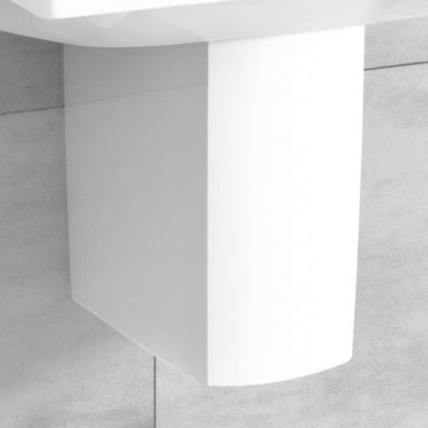 - VILLEROY&BOCH Subway 2.0 półpostument biały z powłoką ceramic plus 522200R1 - 522200R1 - Łazienki Szydłowski