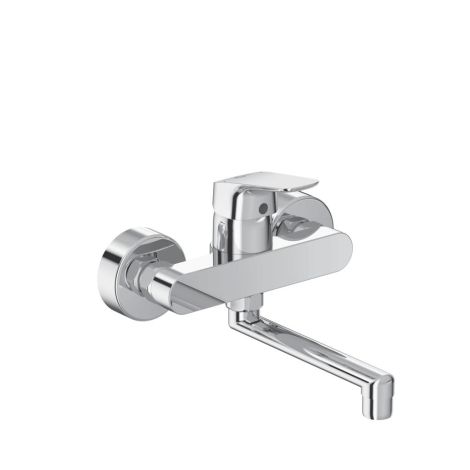  - IDEAL STANDARD CERAFLEX Bateria umywalkowa ścienna chrom B1717AA - B1717AA - Łazienki Szydłowski