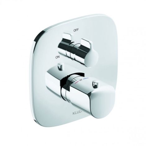 - KLUDI AMEO podtynkowa bateria prysznicowa z termostatem chrom 418350575 - 418350575 - Łazienki Szydłowski