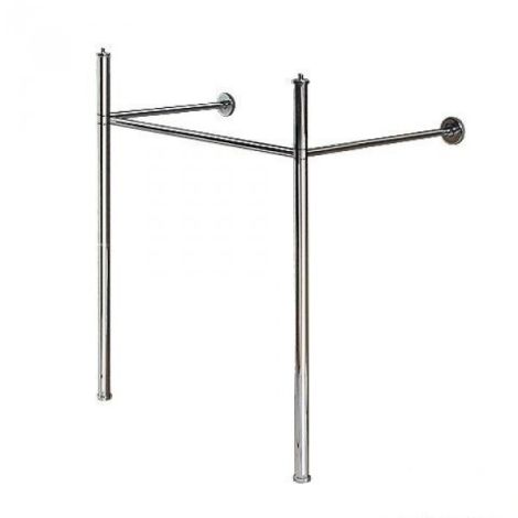 - DURAVIT Vero Stelaż pod umywalkę, chrom 0030661000 - 0030661000 - Łazienki Szydłowski
